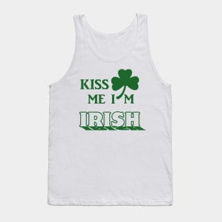 Kiss me I'm Irish Tank Top